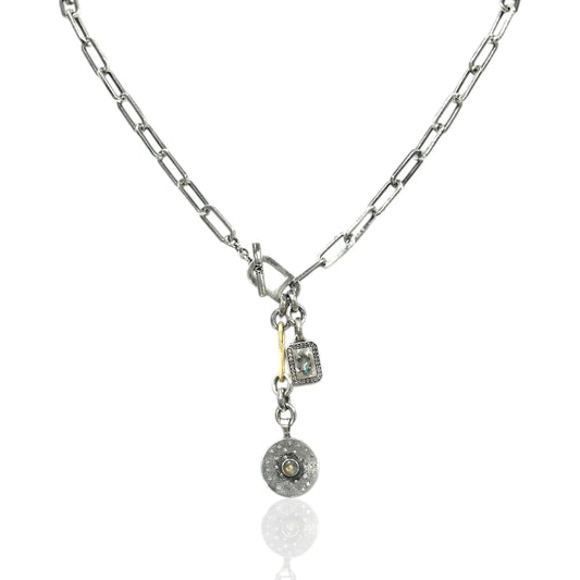MINI RICO BAR RONDO TOGGLE NECKLACE