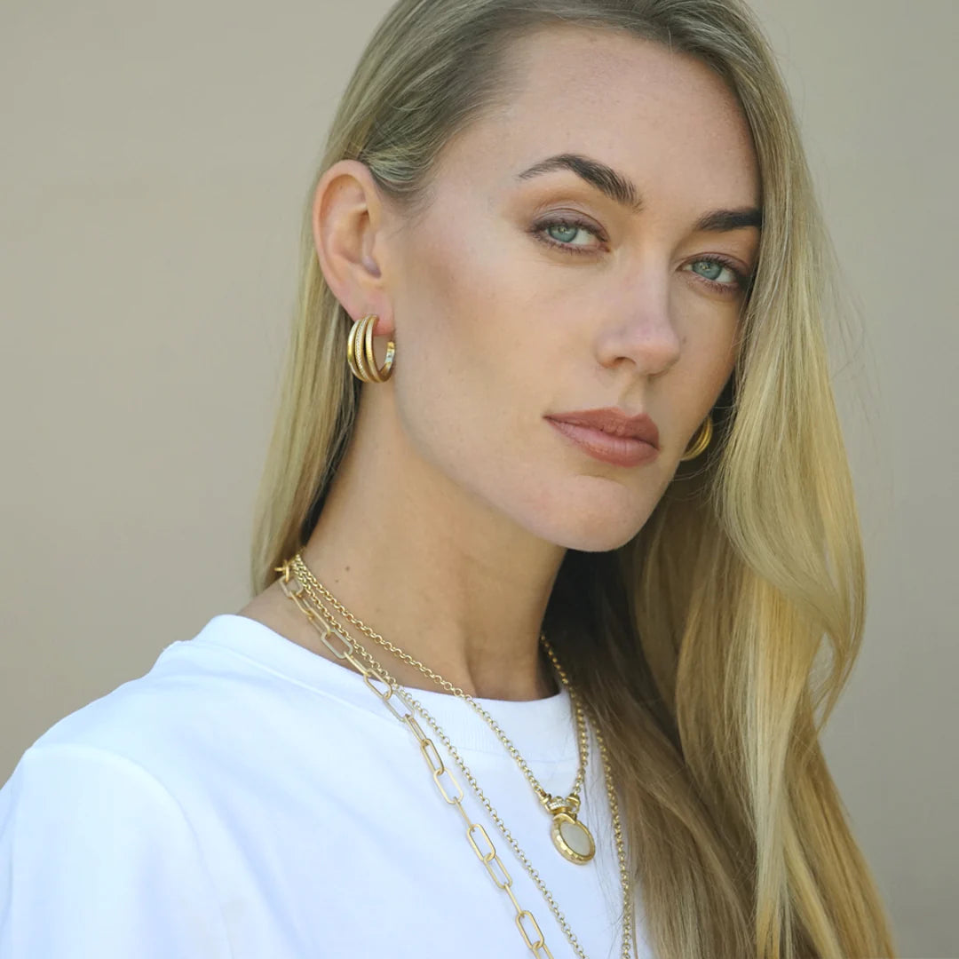 LUMIERE HOOP EARRING