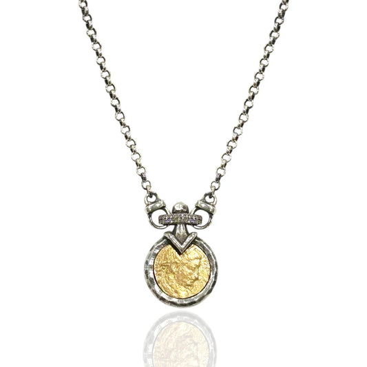 MINI VECCHIO COIN NECKLACE