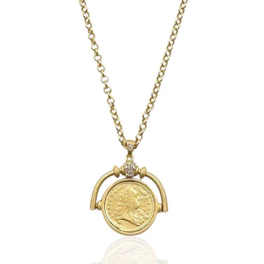 SOL SPINNER NECKLACE