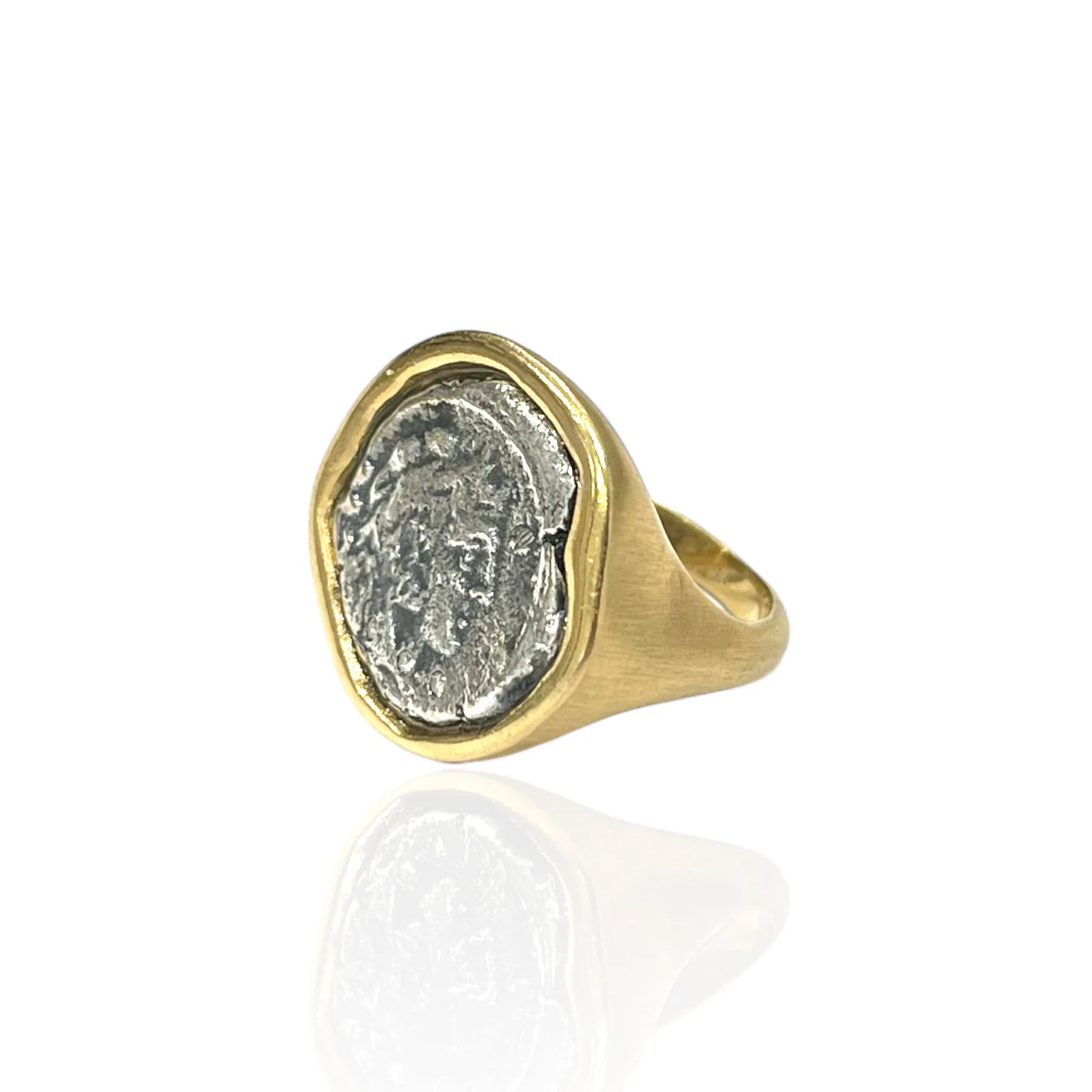 ROMAN MAN COIN RING