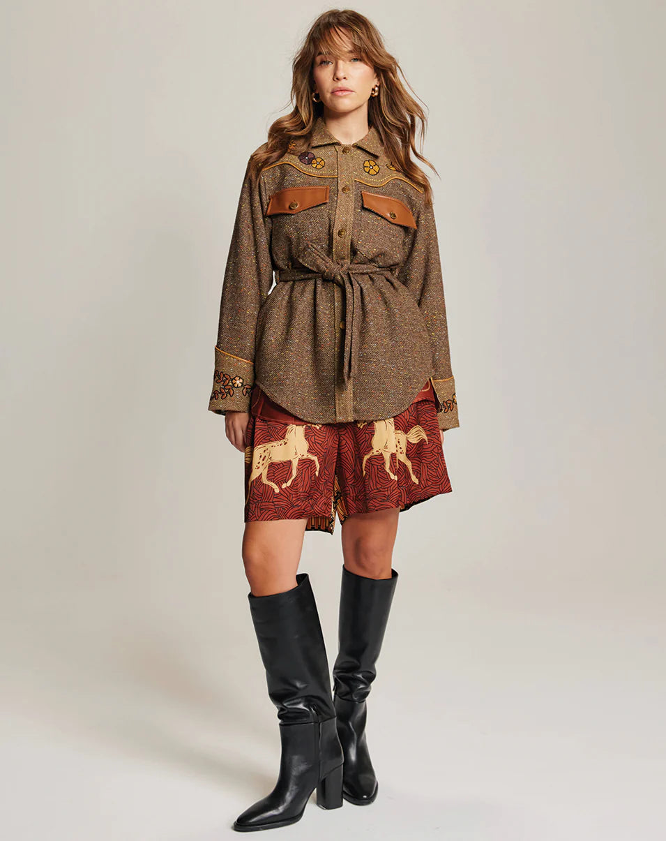 KIARA BELTED JACKET