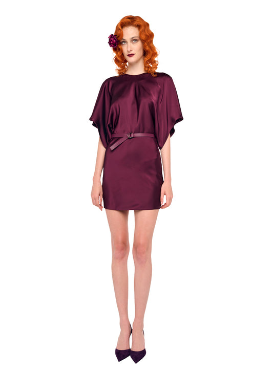 REVERSE OBIE MINI DRESS