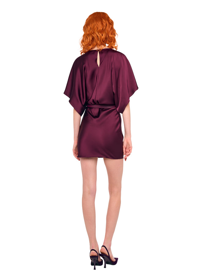 REVERSE OBIE MINI DRESS