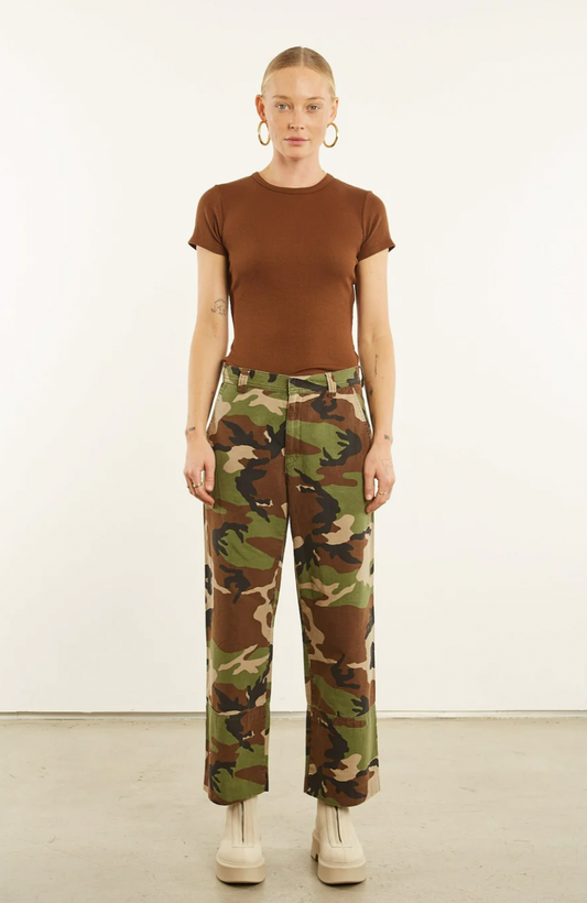 CAMO SLASH POCKET TROUSER