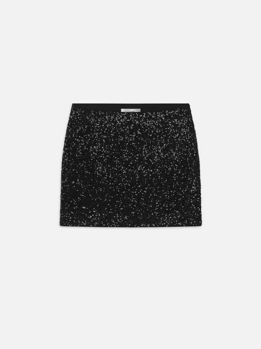 SEQUIN MINI SKIRT