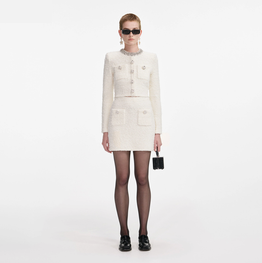 TEXTURED KNIT CARDIGAN