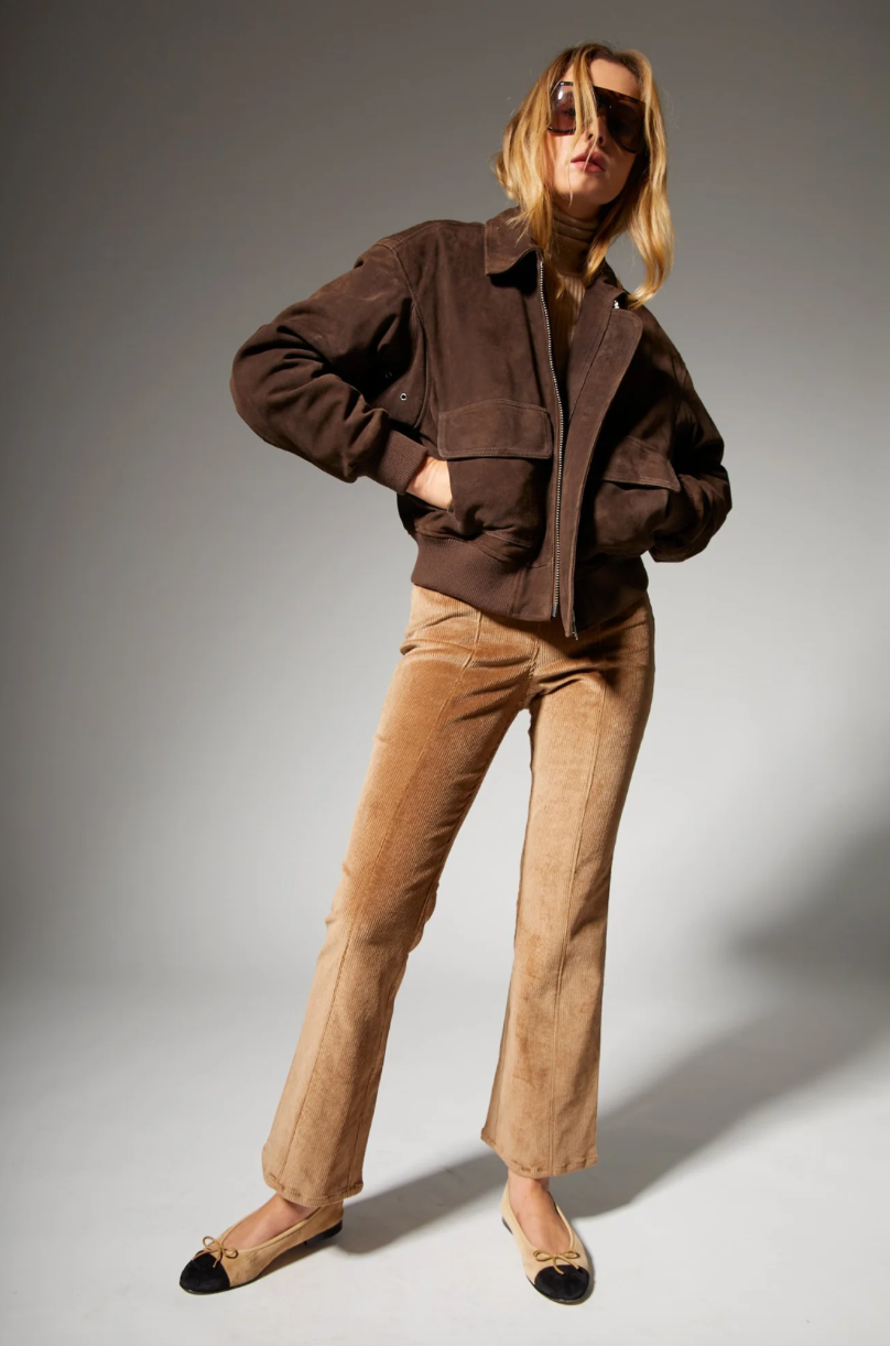 CROPPED AVIATOR JACKET