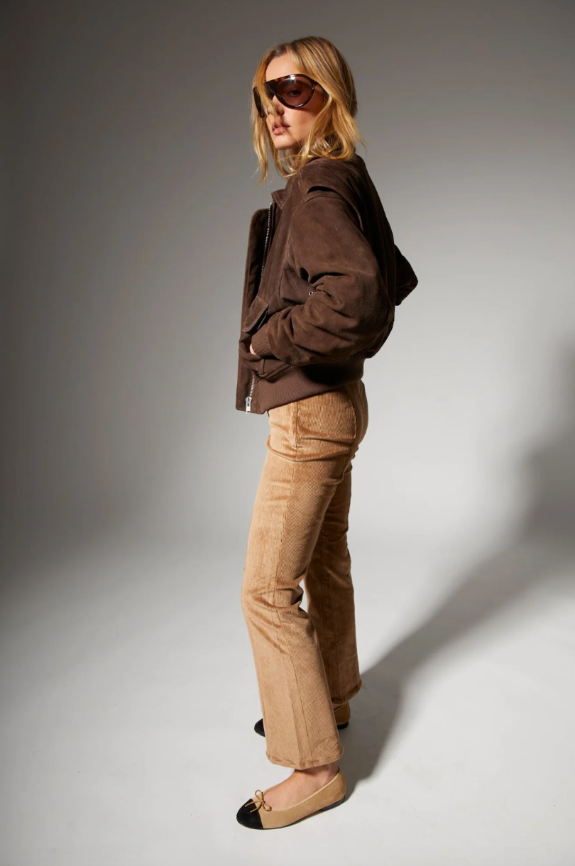 CROPPED AVIATOR JACKET