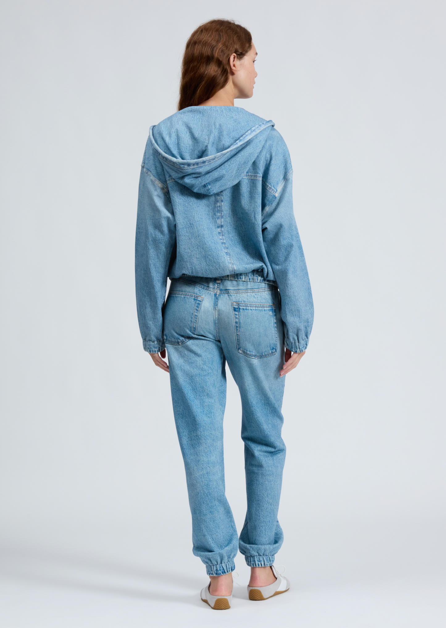 MARIMAR TERRY ZIP FRONT HOODIE