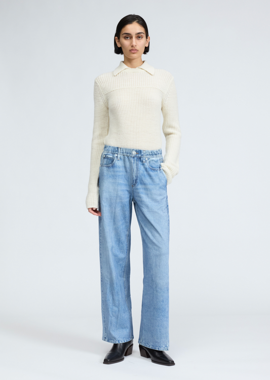 MIRAMAR TERRY WIDE LEG PANT