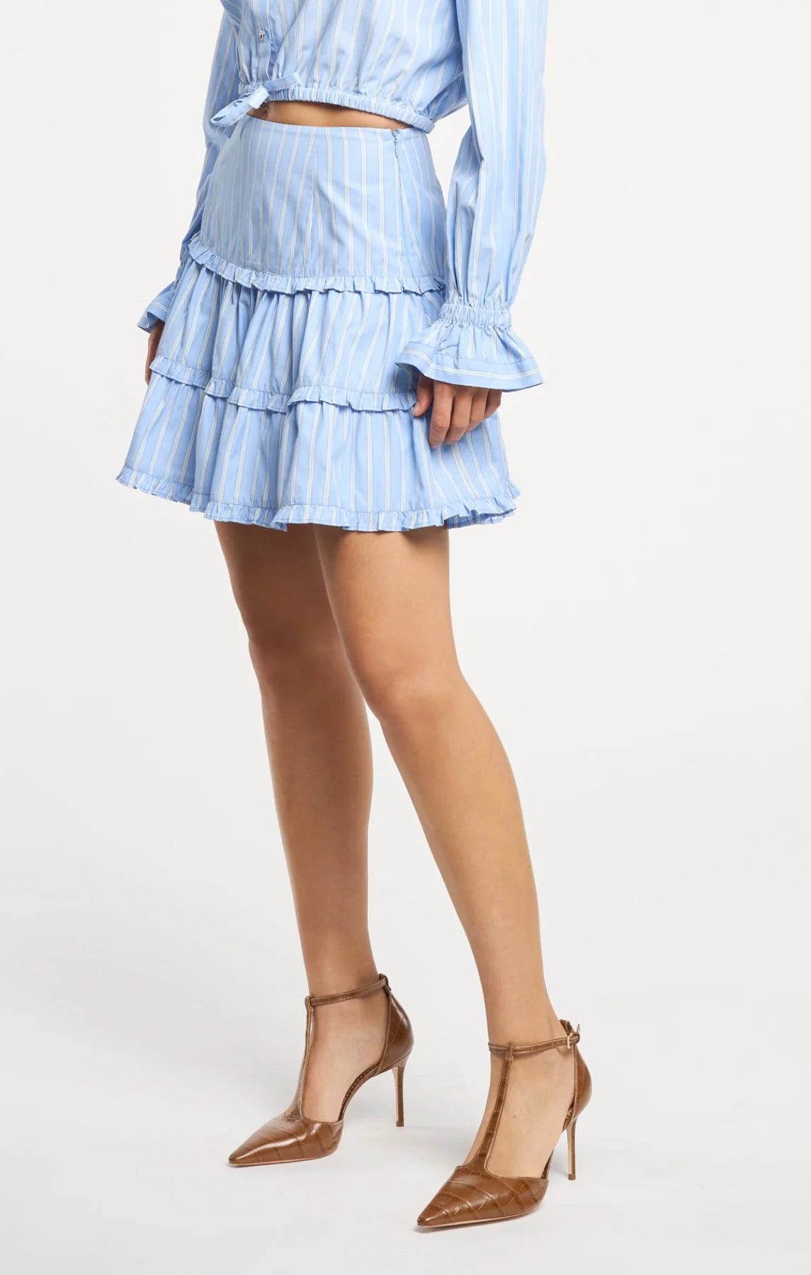 LILI STRIPE THEA SKIRT