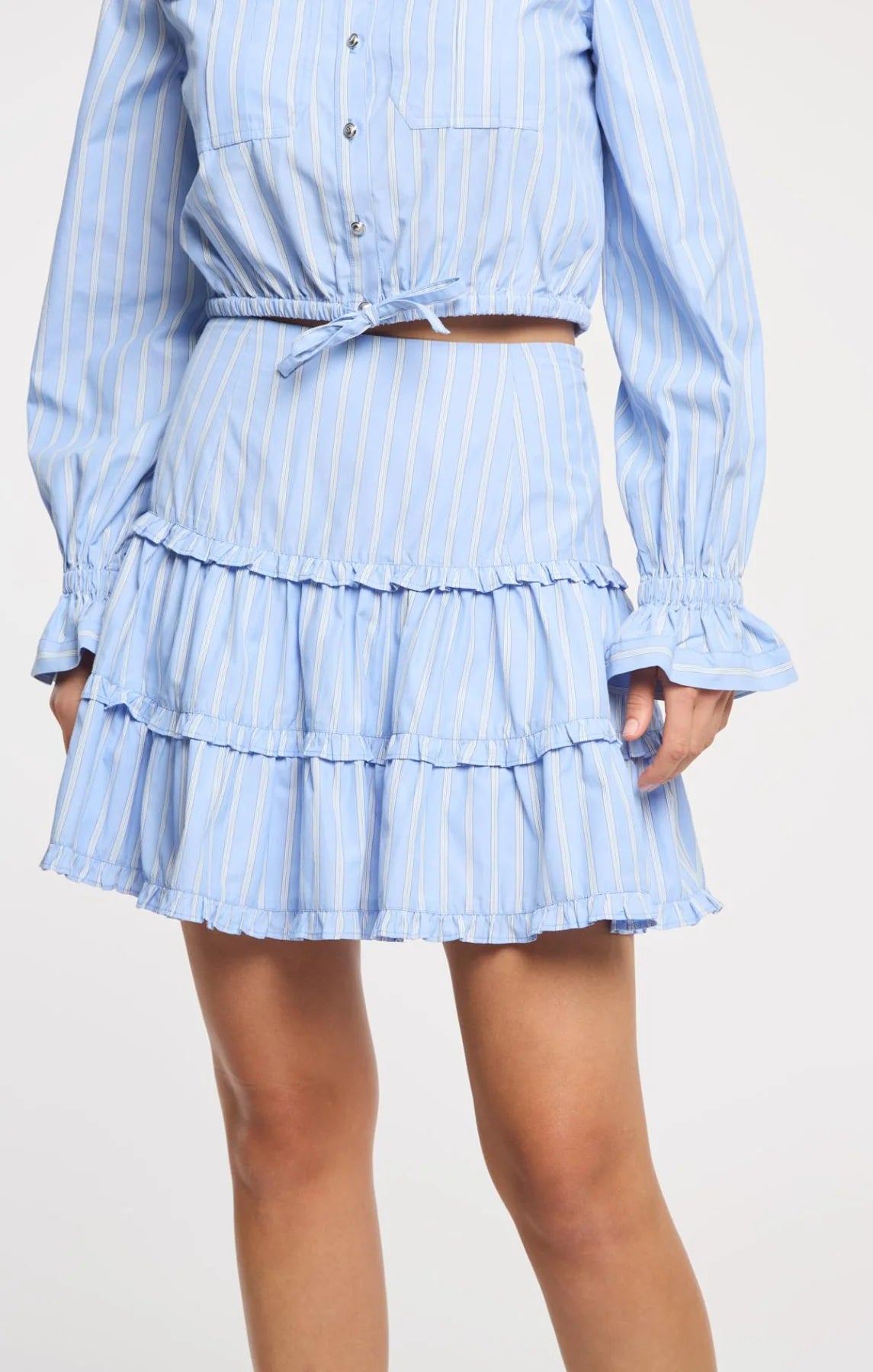 LILI STRIPE THEA SKIRT
