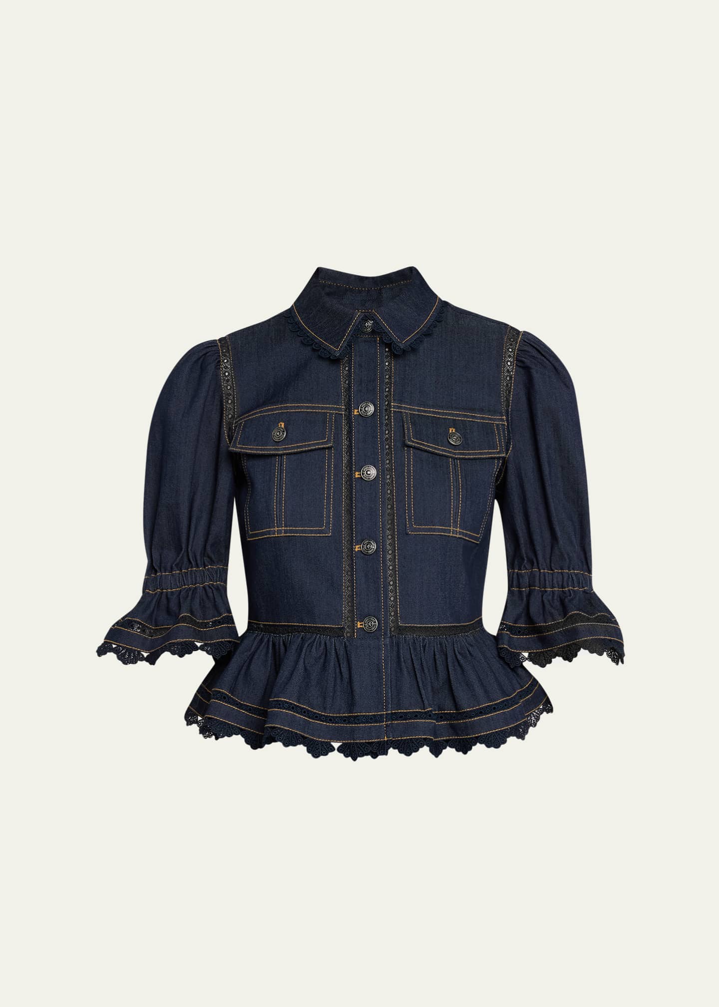 GUIPURE LACE SYLVIA JACKET