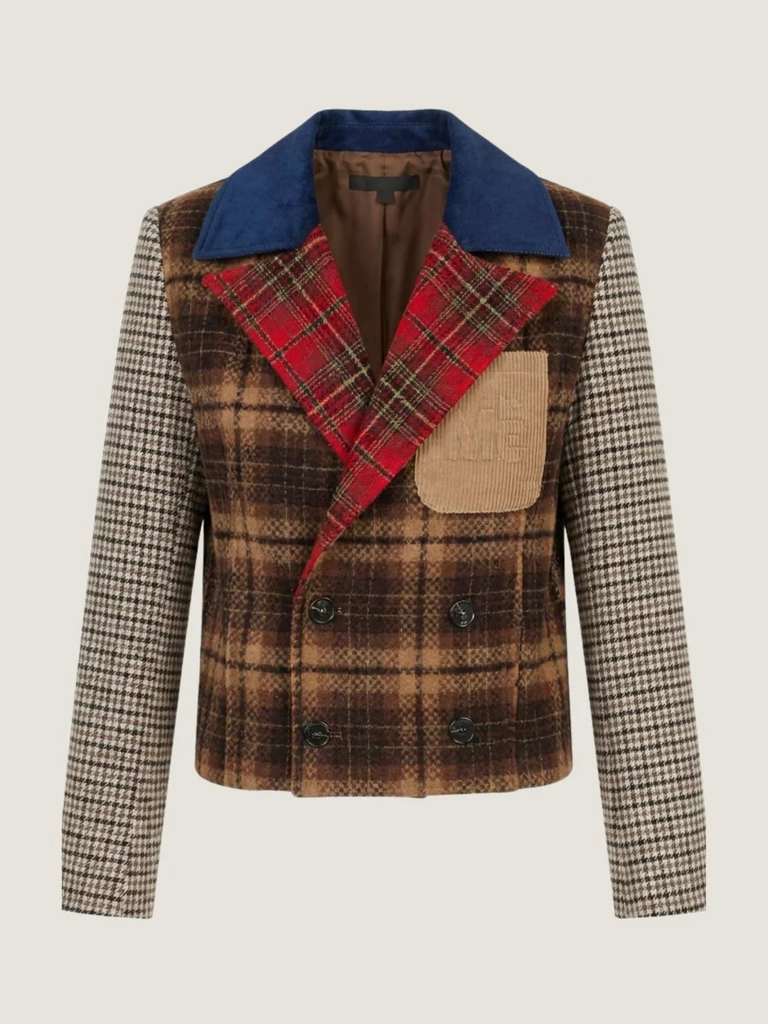 DAPHNE VELVET DOUBLE BREASTED JACKET