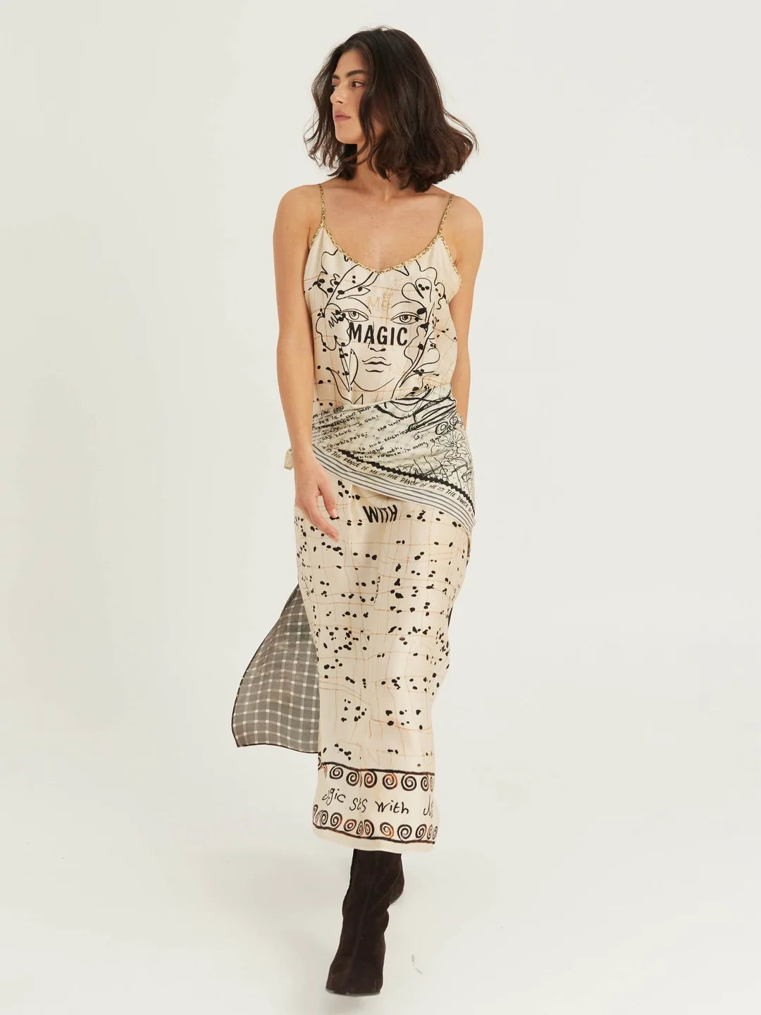 OLIVIA CAMISOLE DRESS
