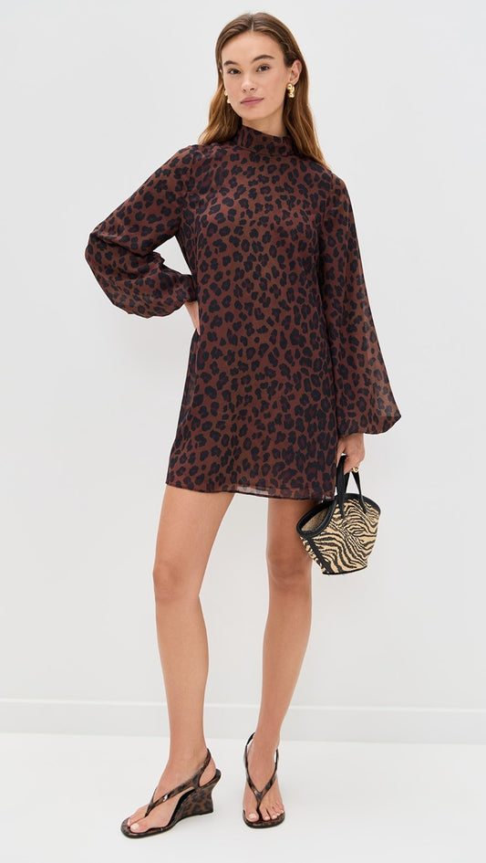 JOPLIN CHIFFON MINI DRESS