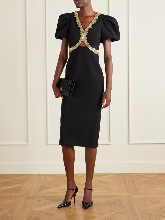 ALEXANDRITE MIDI DRESS