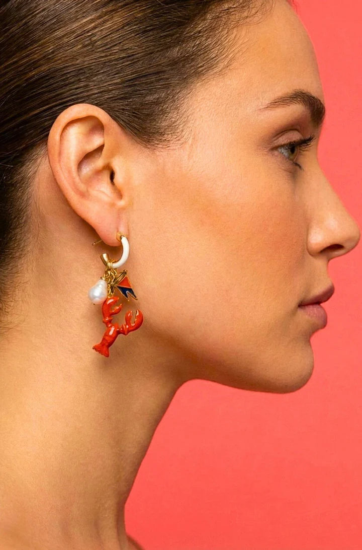 LOBSTER EARRINGS